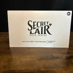 Magic the Gathering MTG Secret Lair x KEXP: You Are Not Alone (Foil) - Image 1