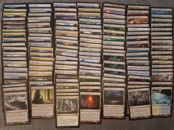 Magic The Gathering Rare Land Lot From Various Sets MTG Lengendary - Image 1