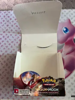 Burning Shadows - Pokemon Sun & Moon TCG - EMPTY Display Booster Box - Image 2