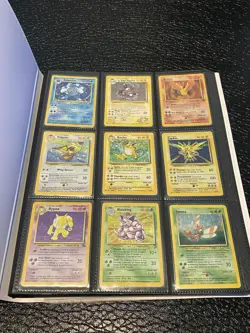 Pokemon Binder Collection Lot Vintage Holo GX Promo Pokeballs & More - Image 1