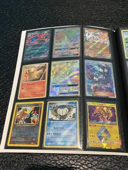 Pokemon Binder Collection Lot Vintage Holo GX Promo Pokeballs & More - Image 2