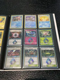 Pokemon Binder Collection Lot Vintage Holo GX Promo Pokeballs & More - Image 5