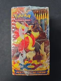 Pokemon Booster Box XY Flashfire Spanish 18 Packs Destellos De Fuego Sealed - Image 2