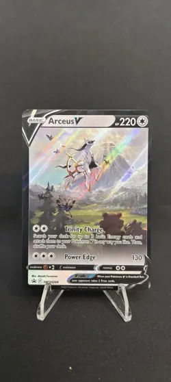 [#4] Pokemon Arceus V SWSH204 Sword & Shield Black Star Promo - Image 1