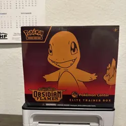 Pokemon Center Scarlet & Violet Obsidian Flames Elite Trainer Box (SEALED) - Image 1