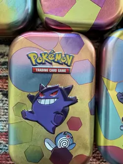 EMPTY Pokemon 151 Mini Tin Set of 7 w/ Energy Coins & Art Cards - NO PACKS - Image 4