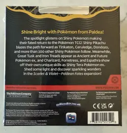 Pokemon TCG Scarlet & Violet Paldean Fates Factory Sealed Booster Bundle - Image 2