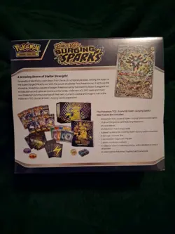 Pokemon TCG Scarlet & Violet Surging Sparks Elite Trainer Box ETB Factory Sealed - Image 2