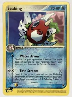 Seaking NM Ruby and Sapphire 21/109 Pokemon TCG Regular - Image 1