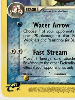Seaking NM Ruby and Sapphire 21/109 Pokemon TCG Regular - Image 5