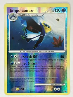 Empoleon Prinplup Piplup Platinum 26 59 85/127 Pokemon TCG Reverse Holo - Image 2