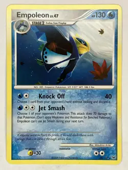 Empoleon Prinplup Piplup Platinum 26 59 85/127 Pokemon TCG Reverse Holo - Image 4