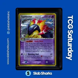 2006 POKEMON EX DRAGON FRONTIERS #12/101 TYPHLOSION DELTA SPECIES HOLO RARE - Image 1