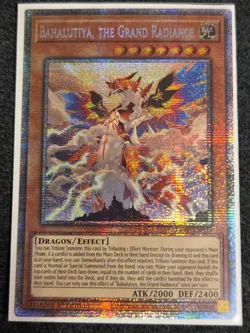 Yugioh Bahalutiya, The Grand Radiance LIOV-EN023 Starlight Rare 1st Ed NM - Image 1