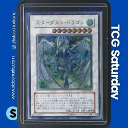 2008 YU-GI-OH! THE DUELIST GENESIS JAPANESE #TDGS-JP040 STARDUST DRAGON - Image 1