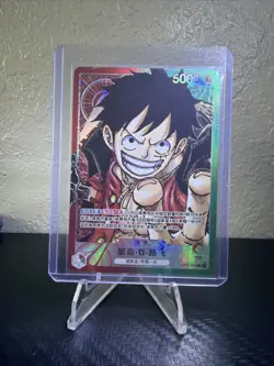 USA SELLER 🇺🇸 Monkey D. Luffy Alt Art OP01-003 Leader ROMANCE DAWN One Piece - Image 1