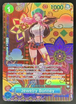 2024 One Piece Two Legends Jewelry Bonney Special Card #ST02-007 - Image 1