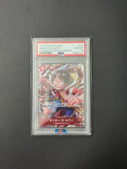 2023 One Piece JP Monkey D. Luffy Standard Battle Winner #012 PSA 10 - Image 1