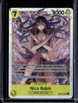 2026 One Piece Heroines Edition Nico Robin Super Rare #EB03-055 - Image 1