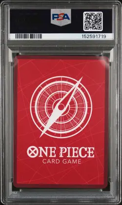 2026 ONE PIECE ST29-EGGHEAD BLACK & WHITE ALT ART #001 MONKEY D. LUFFY PSA 10 - Image 2