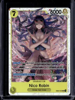 2026 One Piece Heroines Edition Nico Robin Super Rare #EB03-055 - Image 1