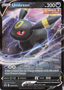 Umbreon V - Holo Promo SWSH: Sword & Shield Promo Cards SWSH203 NM - Image 1