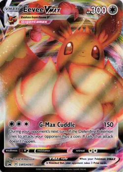 Eevee VMAX - Holo Promo SWSH: Sword & Shield Promo Cards SWSH087 NM - Image 1