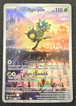 Teal Mask Ogerpon Holo Promo SV: Scarlet & Violet Promo Cards 123 NM - Image 1