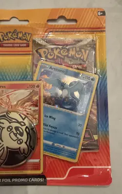 Pokemon Trading Cards 2 Pack Zapdos, Moltres, Articuno New Sealed - Image 2