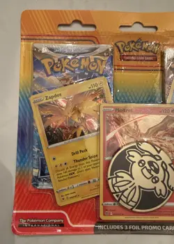 Pokemon Trading Cards 2 Pack Zapdos, Moltres, Articuno New Sealed - Image 3