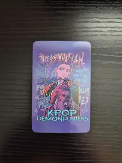 KPop Demon Hunters Collectible Trading Card (V22) - HUNTR/X - Rumi - Image 1