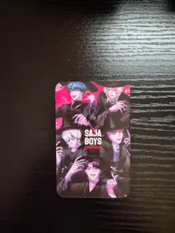 KPop Demon Hunters Collectible Trading Card (SBS6) - SAJA BOYS - Image 1