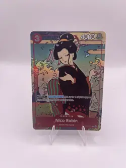 One Piece Card Game - Nico Robin OP01-017 - English 1st Anniversary - Image 1