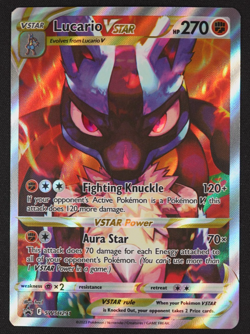 2023 Lucario VSTAR SWSH291 Black Star Promo Crown Zenith ETB Pokemon TCG Card - Image 1