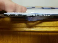 2024 PSA Promo Monkey D Luffy Sealed Magazine With Card Inside. RARE - Image 3