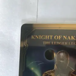 Quantum TCG The Ledger Legion Knight of Nakamoto Legendary Foil Card 2025 - Image 2