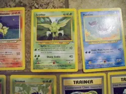 Pokemon TCG Neo Destiny Lot 8 Cards Commons Uncommons Scyther Mantine Sunkern - Image 3