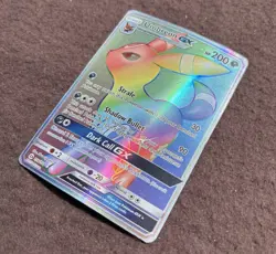 Pokemon Sun & Moon Base Set Umbreon GX 154/149 Secret Rare Rainbow Card - Image 4