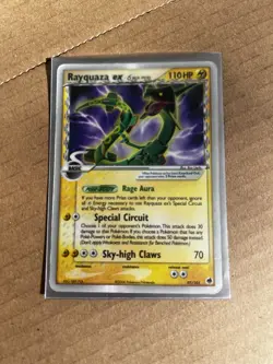 Pokemon Rayquaza EX Card 97/101 Ultra Rare Holo Ex Dragon Frontiers - Image 1