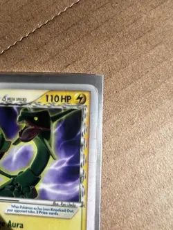 Pokemon Rayquaza EX Card 97/101 Ultra Rare Holo Ex Dragon Frontiers - Image 3