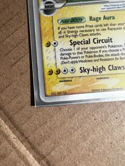 Pokemon Rayquaza EX Card 97/101 Ultra Rare Holo Ex Dragon Frontiers - Image 4