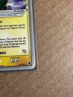 Pokemon Rayquaza EX Card 97/101 Ultra Rare Holo Ex Dragon Frontiers - Image 5