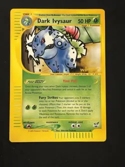 Dark Ivysaur Best of Game Winner Oversized Jumbo Pokemon Card - Image 2