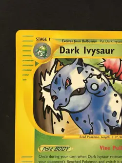 Dark Ivysaur Best of Game Winner Oversized Jumbo Pokemon Card - Image 3