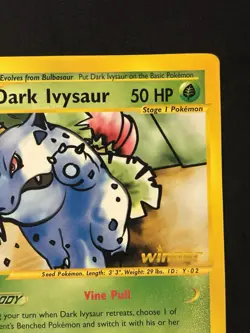 Dark Ivysaur Best of Game Winner Oversized Jumbo Pokemon Card - Image 4