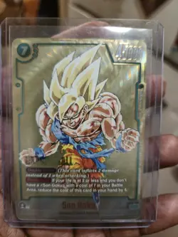2025 Dragon Ball Z Super Card Fb05-119 Son Goku Secret Rare Alternate Art Meta - Image 1