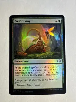 1x Mtg Modern Horizons 2 Fae Offering Foil NM/M Magic The Gathering - Image 1