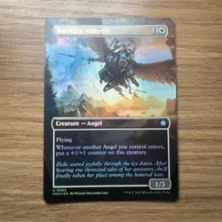 MTG Youthful Valkyrie 0303 | FOIL BORDERLESS | NM Near Mint | FDN | 2024 - Image 2