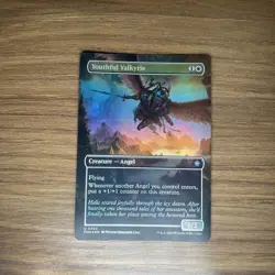 MTG Youthful Valkyrie 0303 | FOIL BORDERLESS | NM Near Mint | FDN | 2024 - Image 5