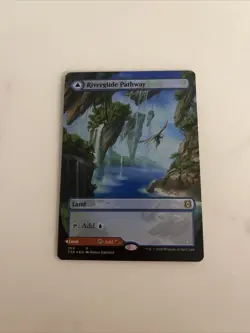 Magic The Gathering - Riverglide Pathway - Borderless FOIL - Zendikar Rising MTG - Image 2
